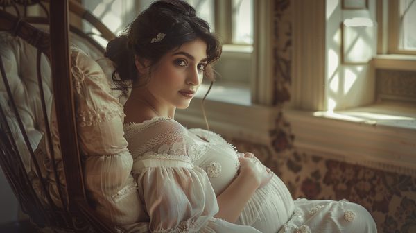 Album photo grossesse : un écrin vintage et élégant